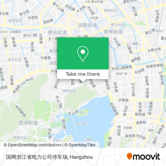 国网浙江省电力公司停车场 map