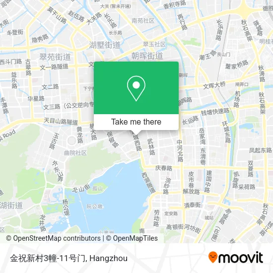 金祝新村3幢-11号门 map