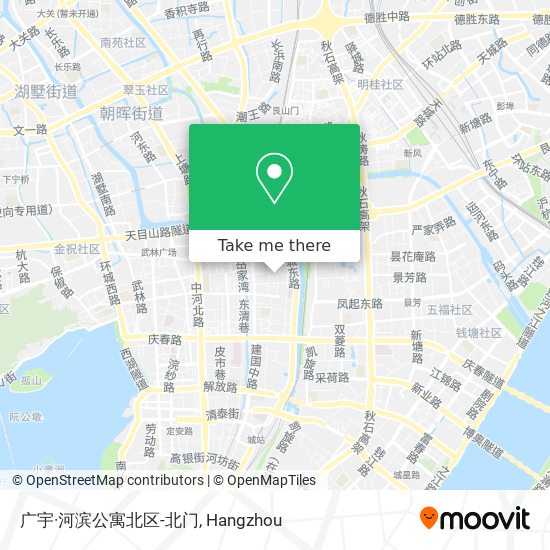 广宇·河滨公寓北区-北门 map