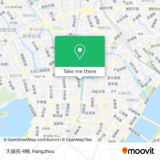 天赐苑-4幢 map