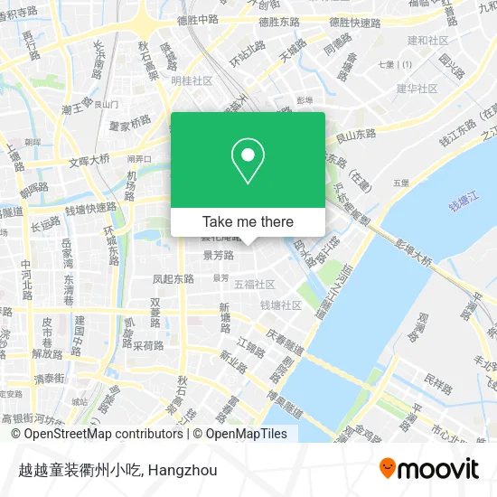 越越童装衢州小吃 map