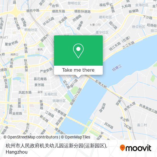 杭州市人民政府机关幼儿园运新分园(运新园区) map