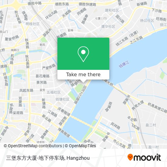 三堡东方大厦-地下停车场 map