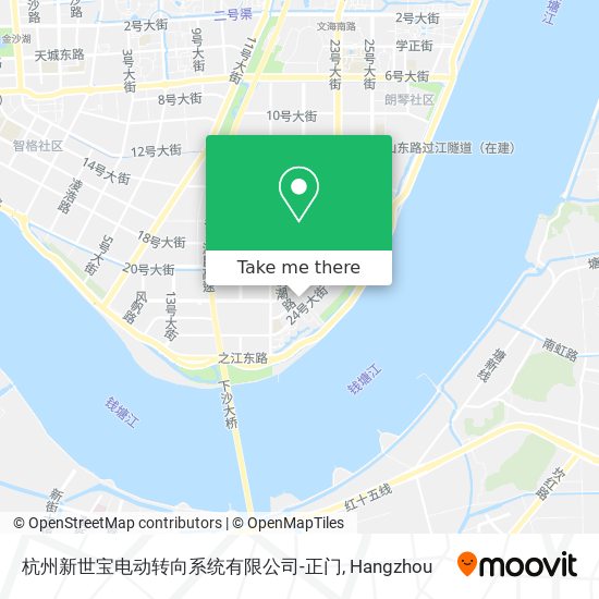 杭州新世宝电动转向系统有限公司-正门 map