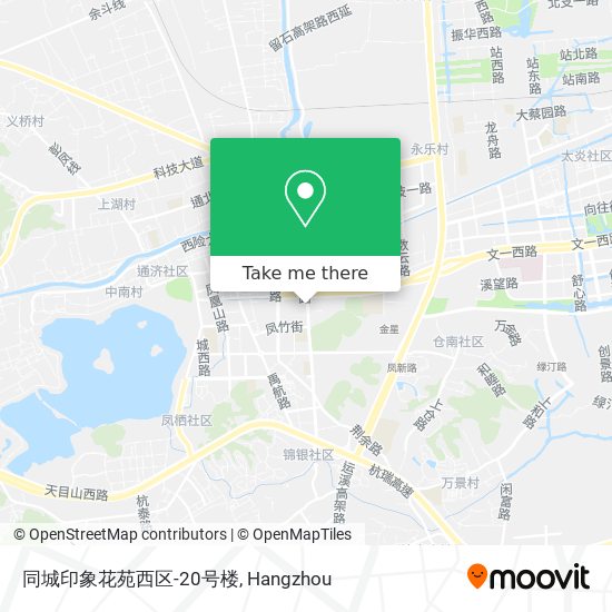 同城印象花苑西区-20号楼 map