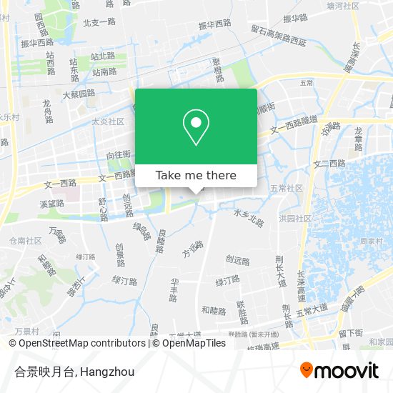 合景映月台 map