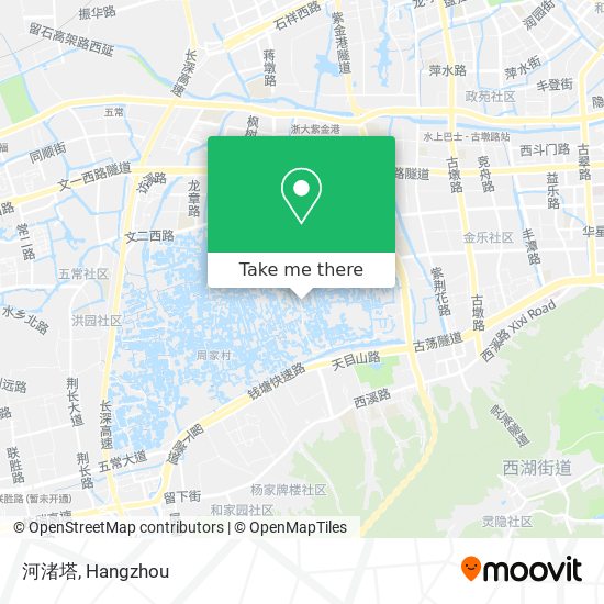河渚塔 map