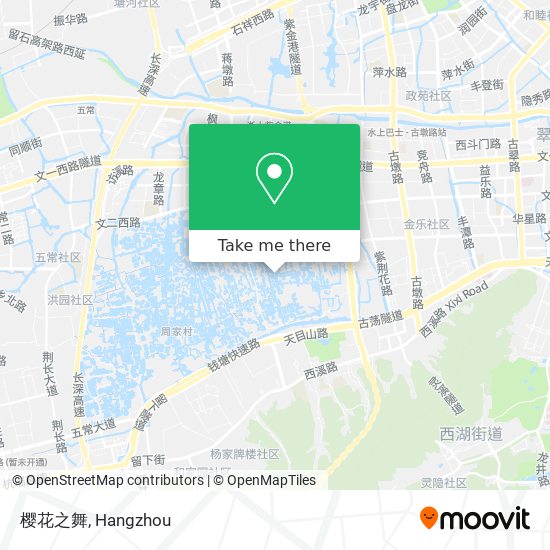 樱花之舞 map