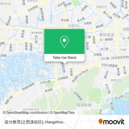 提分教育(之西溪校区) map