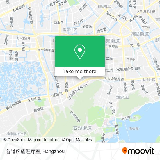 善道疼痛理疗室 map