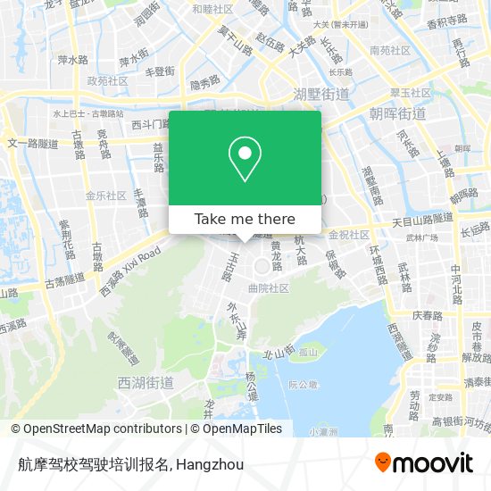 航摩驾校驾驶培训报名 map