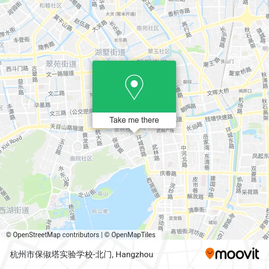 杭州市保俶塔实验学校-北门 map
