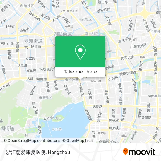 浙江慈爱康复医院 map