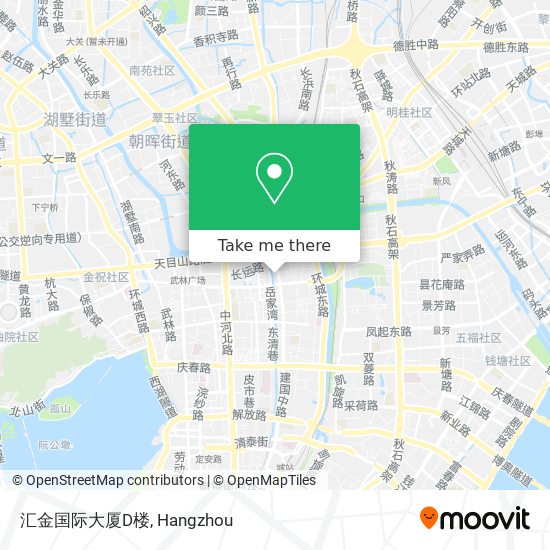 汇金国际大厦D楼 map