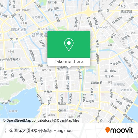 汇金国际大厦B楼-停车场 map