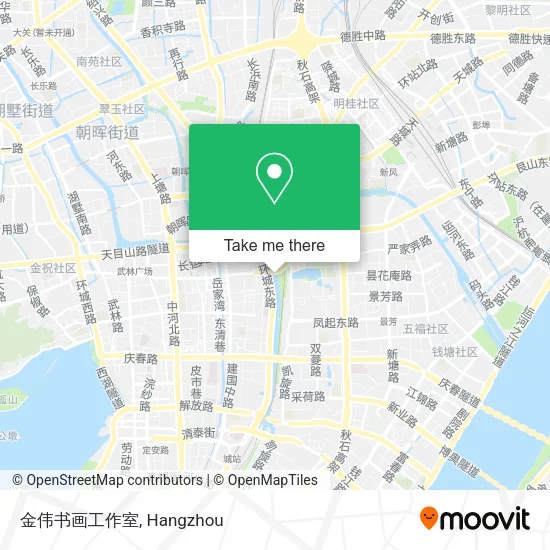 金伟书画工作室 map