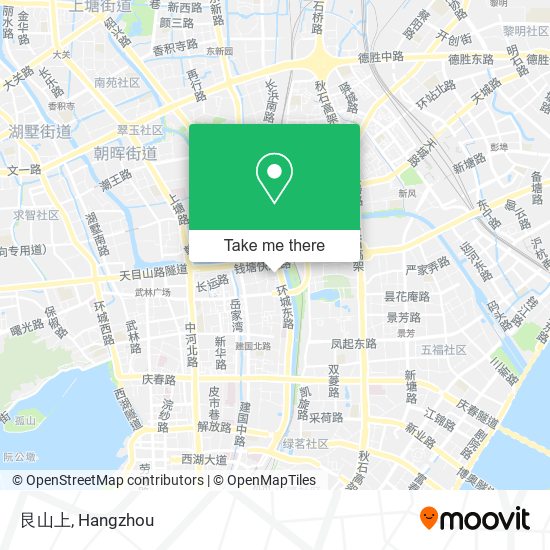 艮山上 map