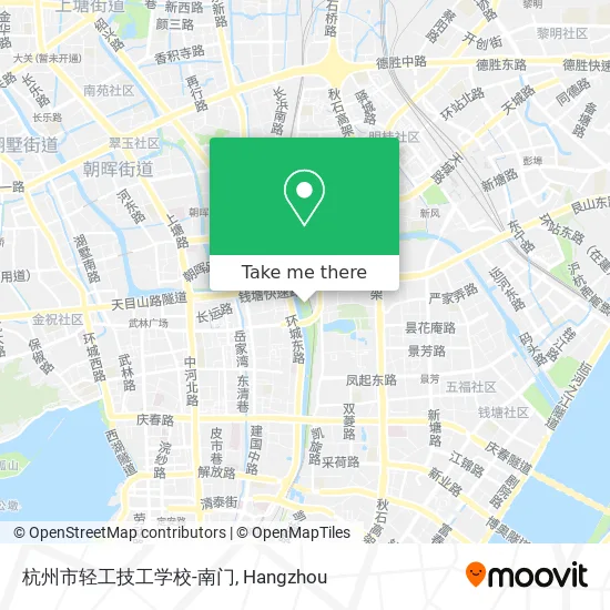 杭州市轻工技工学校-南门 map