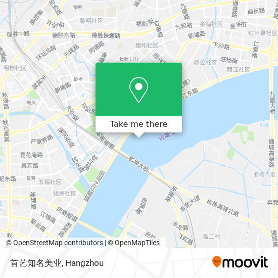 首艺知名美业 map