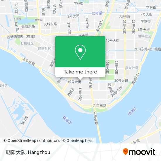 朝阳大队 map