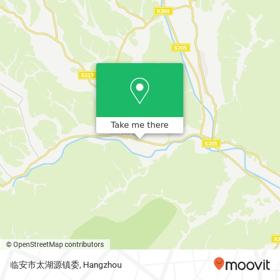 临安市太湖源镇委 map