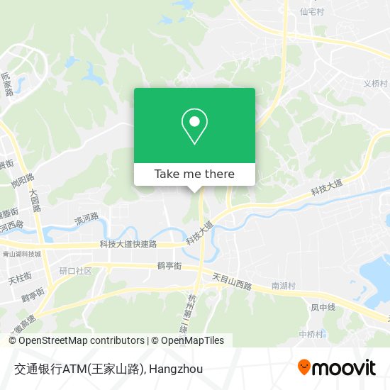 交通银行ATM(王家山路) map