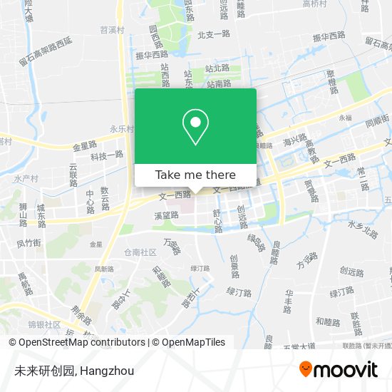 未来研创园 map