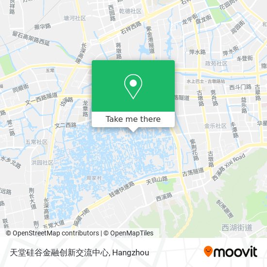 天堂硅谷金融创新交流中心 map