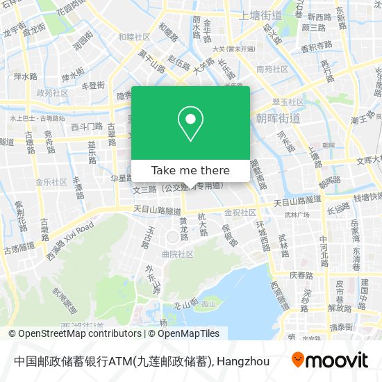 中国邮政储蓄银行ATM(九莲邮政储蓄) map
