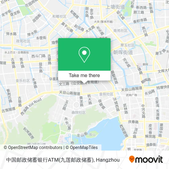 中国邮政储蓄银行ATM(九莲邮政储蓄) map