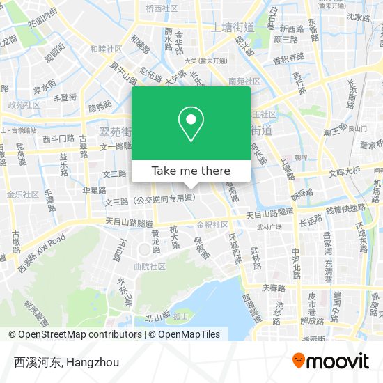西溪河东 map