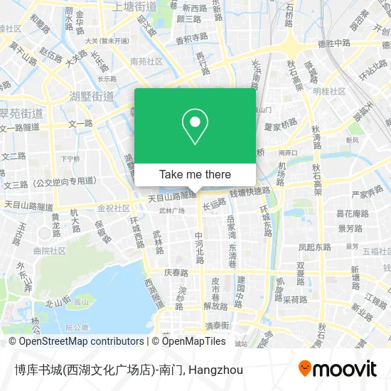 博库书城(西湖文化广场店)-南门 map
