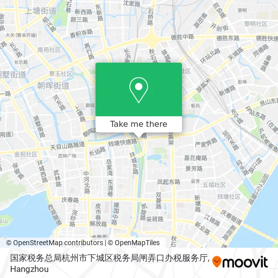 国家税务总局杭州市下城区税务局闸弄口办税服务厅 map