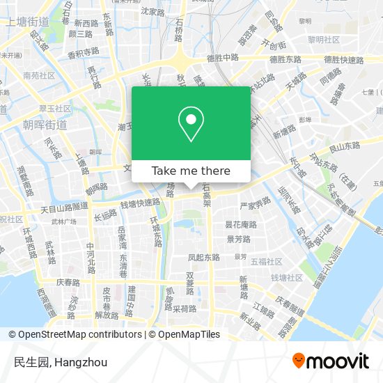 民生园 map
