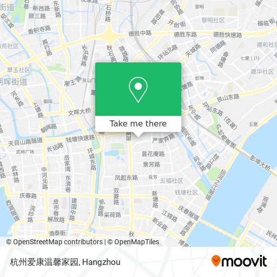 杭州爱康温馨家园 map