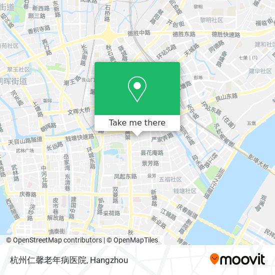 杭州仁馨老年病医院 map