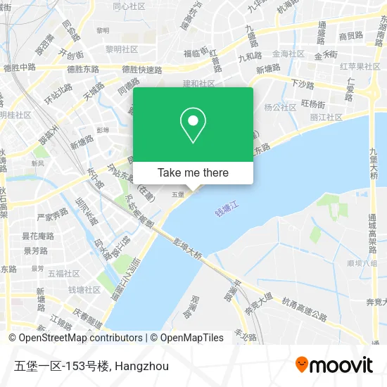 五堡一区-153号楼 map