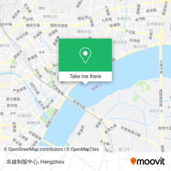 东越制版中心 map