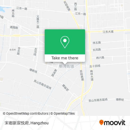 宋都新宸悦府 map