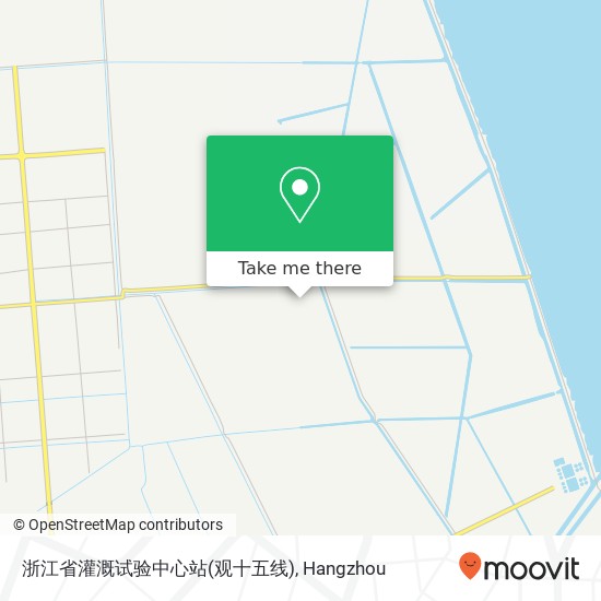 浙江省灌溉试验中心站(观十五线) map