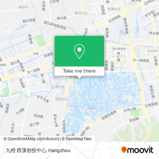 九橙·西溪创投中心 map