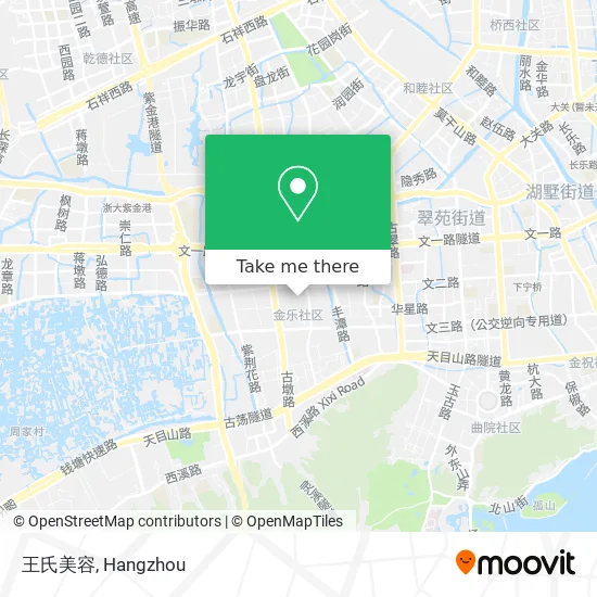 王氏美容 map