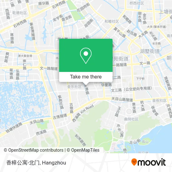 香樟公寓-北门 map