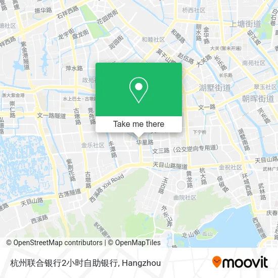 杭州联合银行2小时自助银行 map