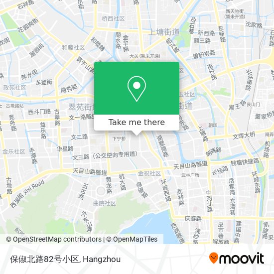 保俶北路82号小区 map