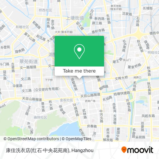康佳洗衣店(红石·中央花苑南) map