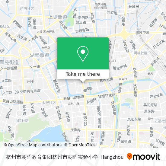 杭州市朝晖教育集团杭州市朝晖实验小学 map
