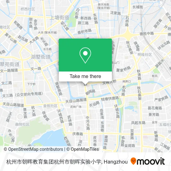 杭州市朝晖教育集团杭州市朝晖实验小学 map