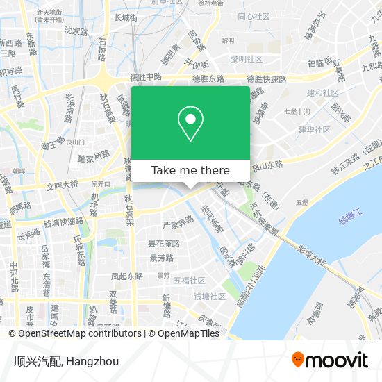 顺兴汽配 map