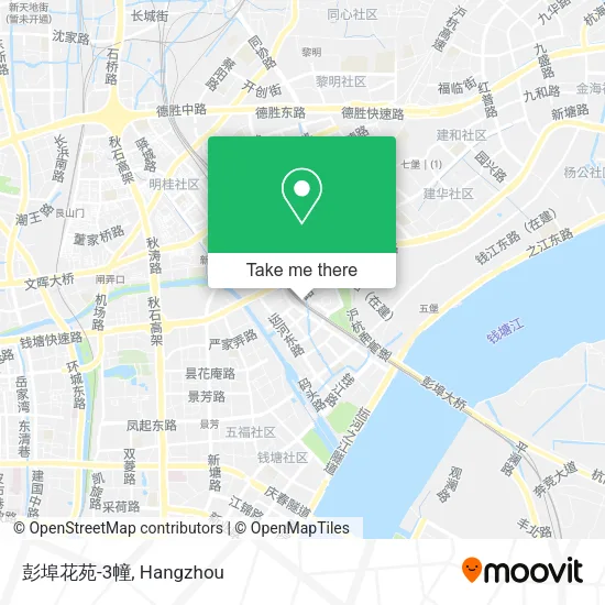 彭埠花苑-3幢 map